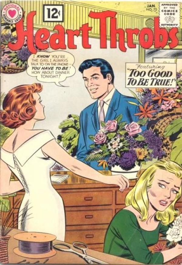 Heart Throbs (1957) #75 cover