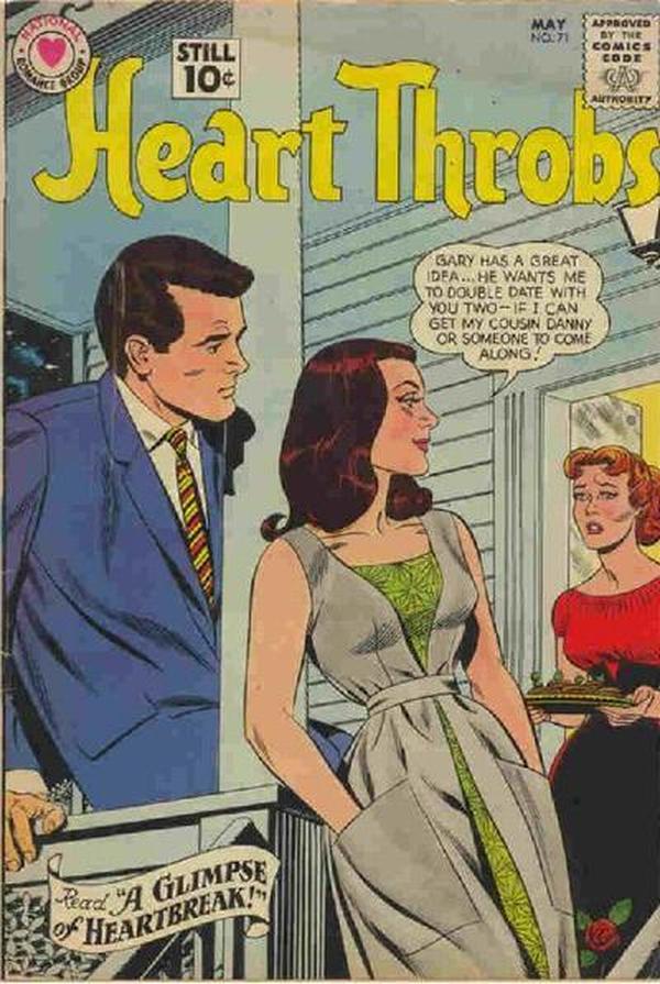 Heart Throbs (1957) #71 cover