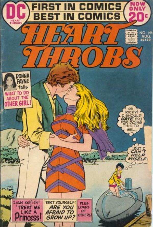 Heart Throbs (1957) #144 cover