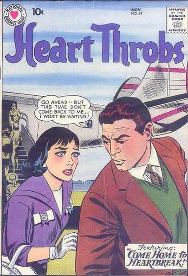 Heart Throbs (1957) #62 cover