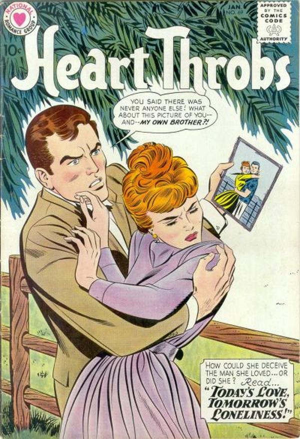 Heart Throbs (1957) #69 cover