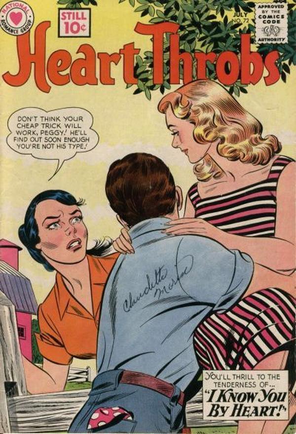 Heart Throbs (1957) #72 cover