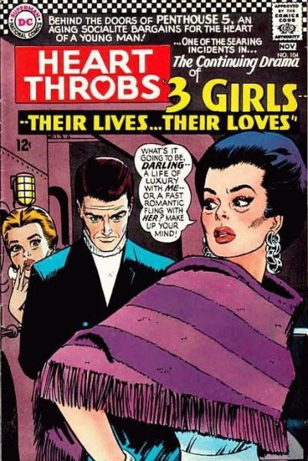 Heart Throbs (1957) #104 cover
