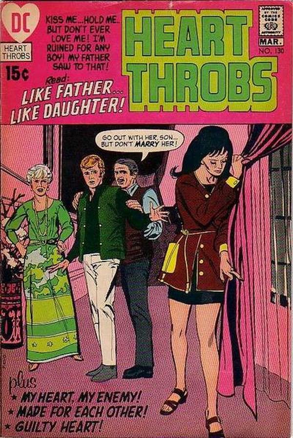 Heart Throbs (1957) #130 cover