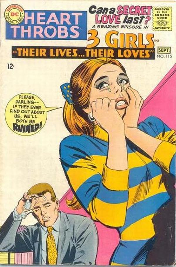 Heart Throbs (1957) #115 cover