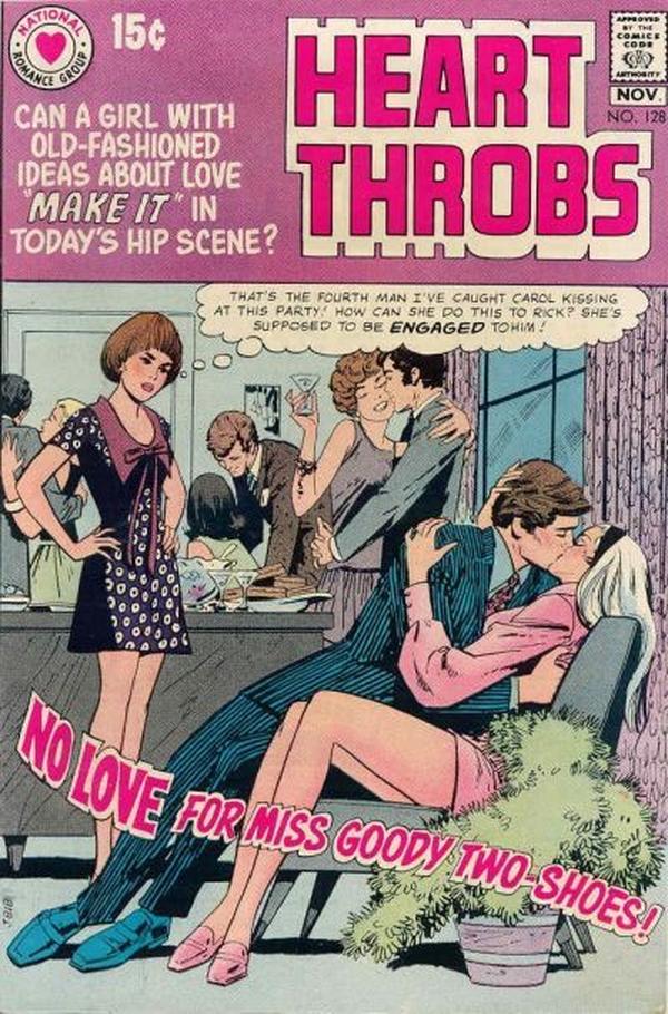 Heart Throbs (1957) #128 cover