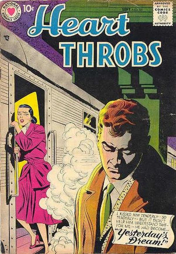 Heart Throbs (1957) #55 cover