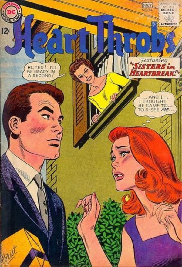 Heart Throbs (1957) #84 cover