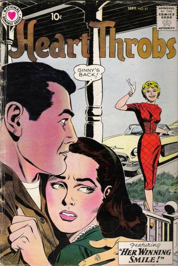 Heart Throbs (1957) #61 cover
