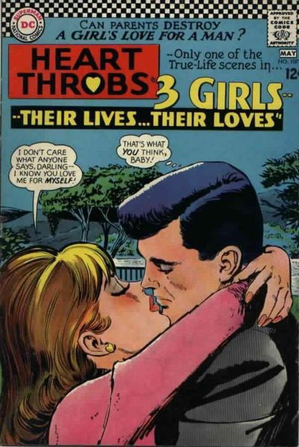 Heart Throbs (1957) #107 cover