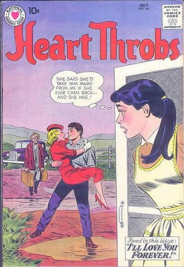 Heart Throbs (1957) #66 cover