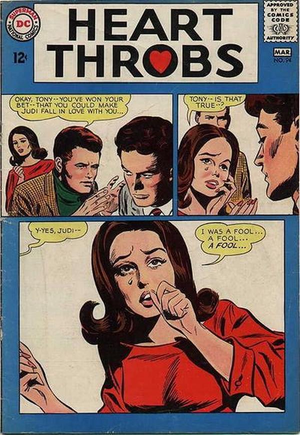 Heart Throbs (1957) #94 cover