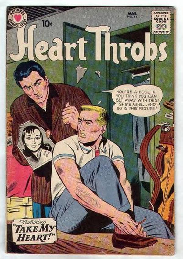 Heart Throbs (1957) #64 cover