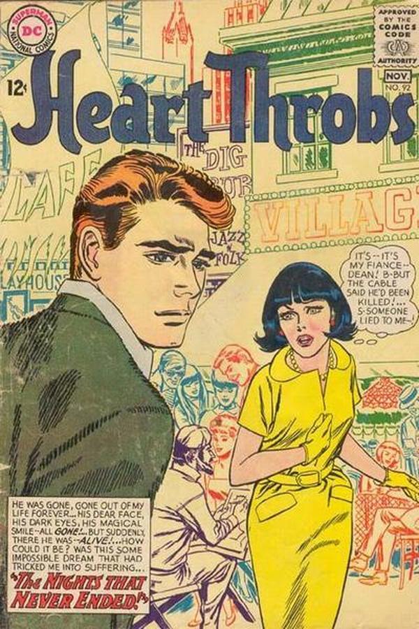Heart Throbs (1957) #92 cover