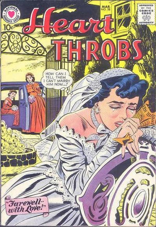 Heart Throbs (1957) #58 cover