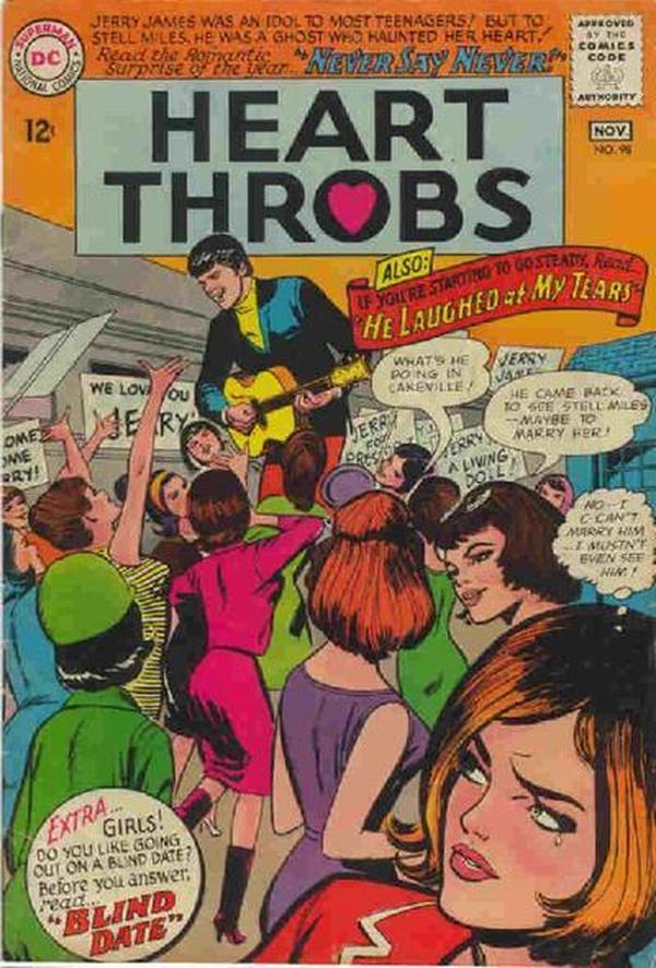Heart Throbs (1957) #98 cover
