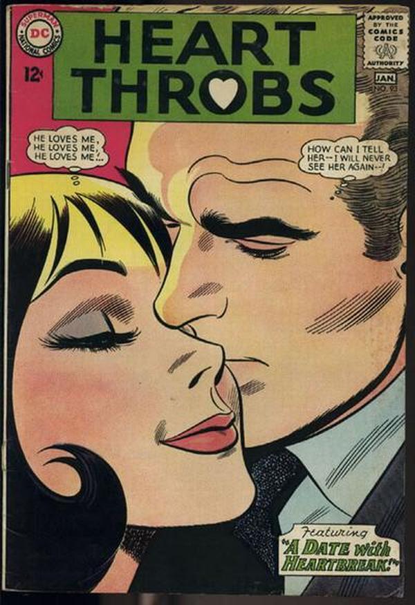 Heart Throbs (1957) #93 cover