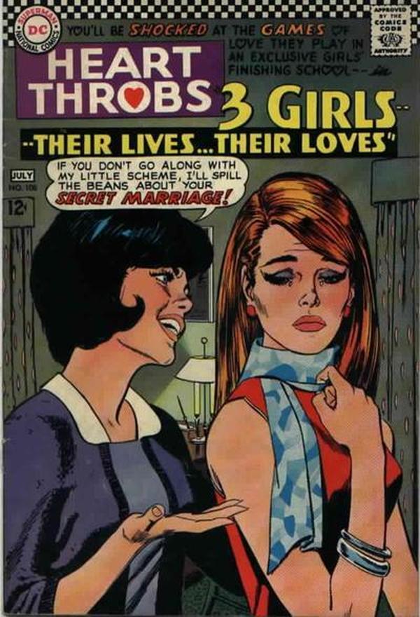 Heart Throbs (1957) #108 cover