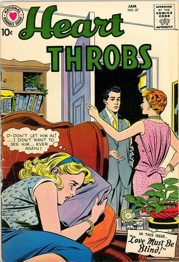 Heart Throbs (1957) #57 cover