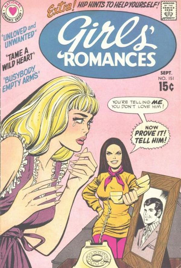Cover of Girls' Romances #151