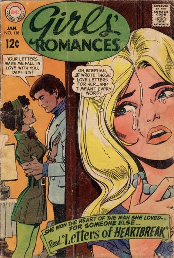 Cover of Girls' Romances #138