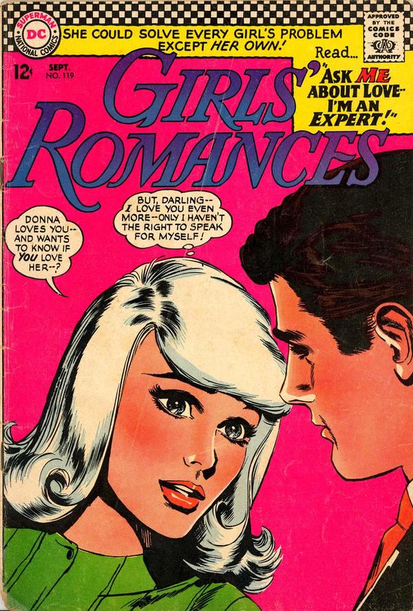 Cover of Girls' Romances #119