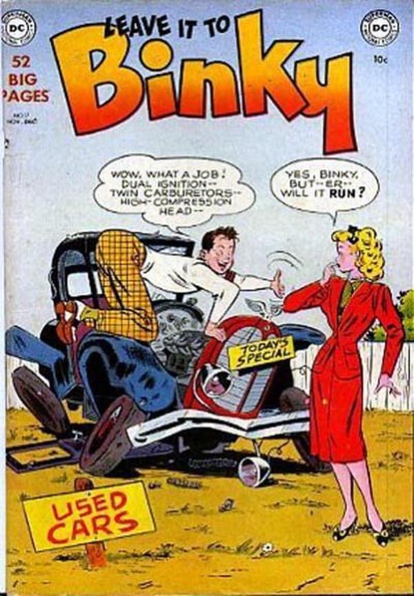 Leave It to Binky (1948) #17 cover
