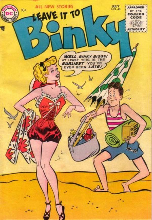 Leave It to Binky (1948) #48 cover