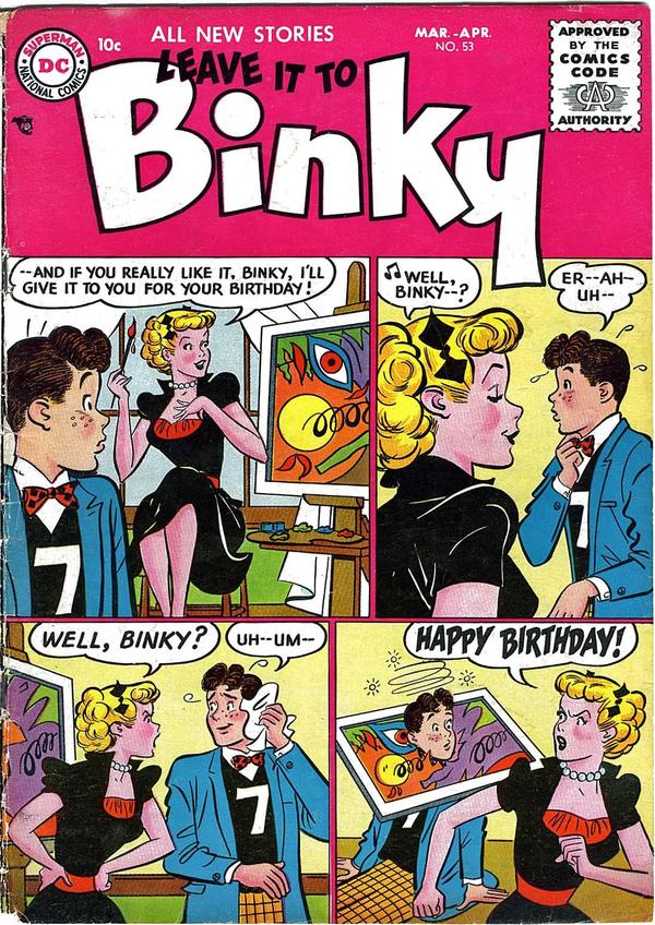 Leave It to Binky (1948) #53 cover