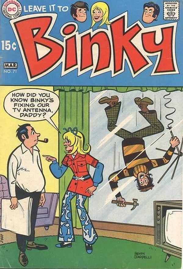 Leave It to Binky (1948) #71 cover