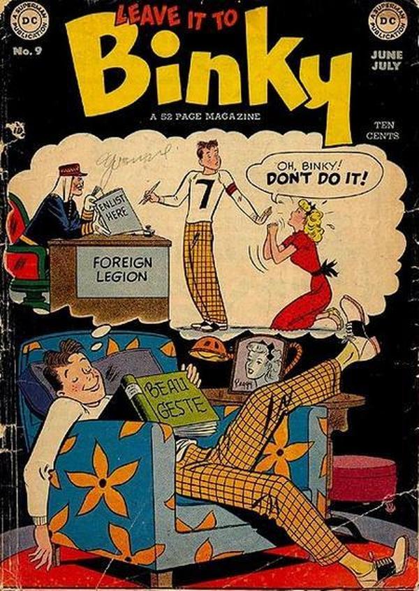 Leave It to Binky (1948) #9 cover