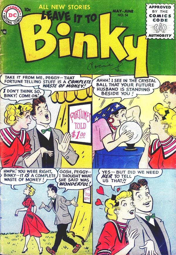 Leave It to Binky (1948) #54 cover