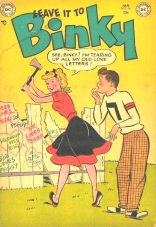 Leave It to Binky (1948) #36 cover