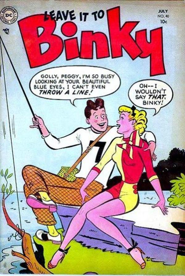 Leave It to Binky (1948) #40 cover