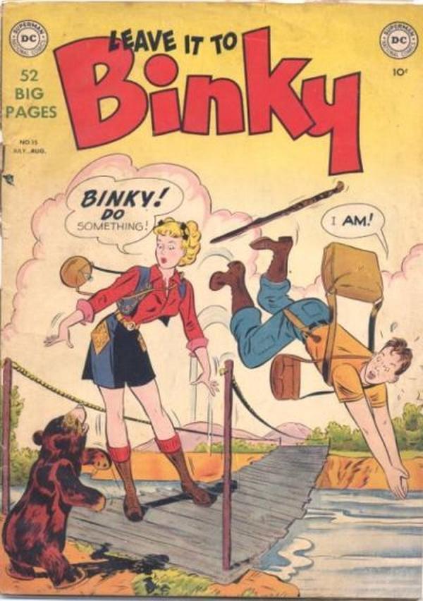 Leave It to Binky (1948) #15 cover