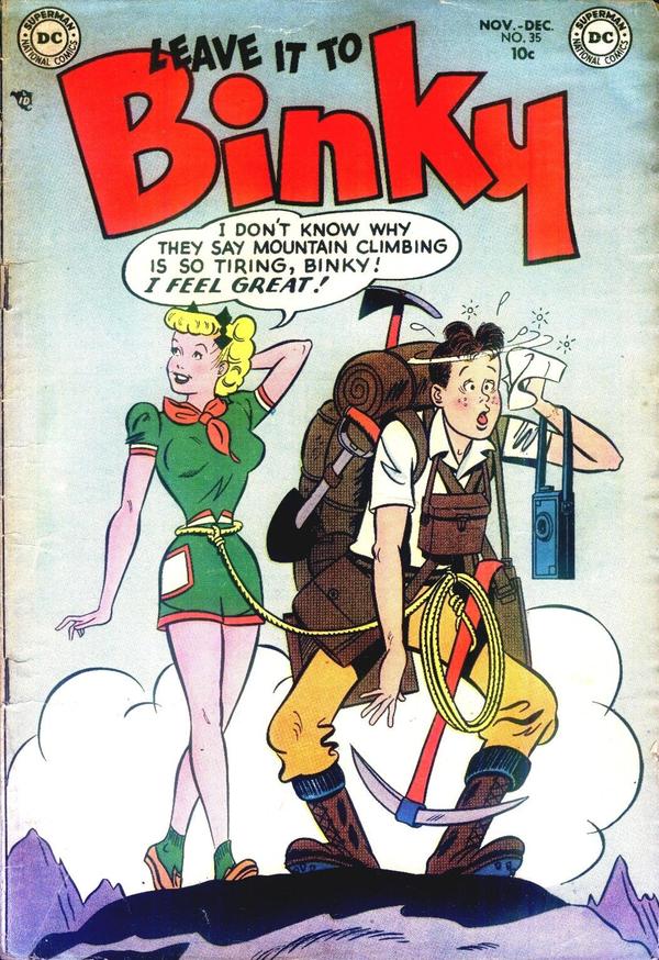 Leave It to Binky (1948) #35 cover