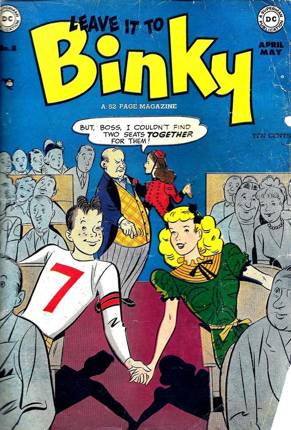 Leave It to Binky (1948) #8 cover