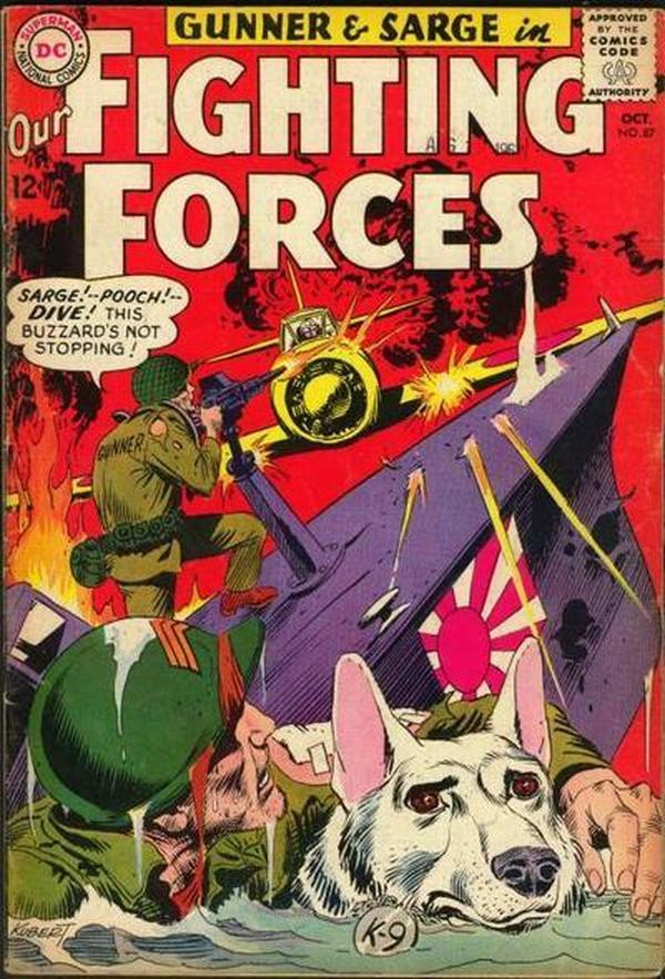 Cover of Our Fighting Forces #87