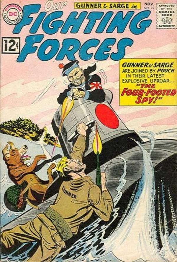 Cover of Our Fighting Forces #72