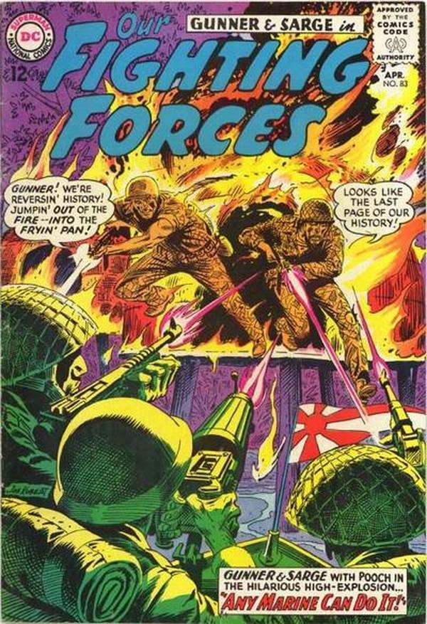 Cover of Our Fighting Forces #83