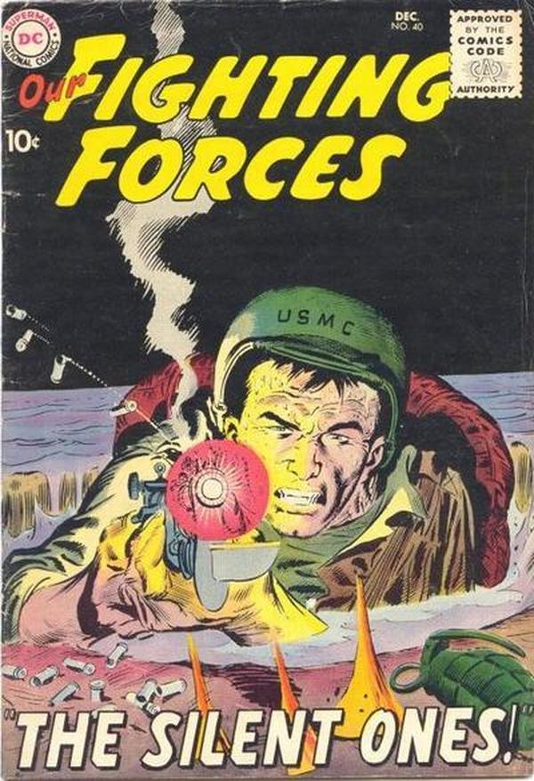 Cover of Our Fighting Forces #40