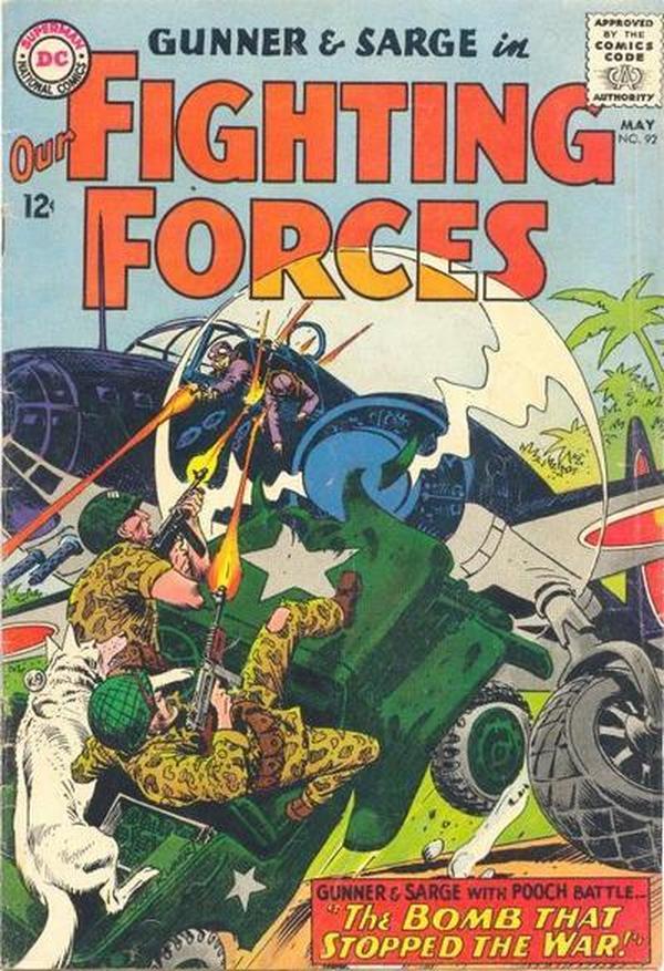 Our Fighting Forces #92 cover