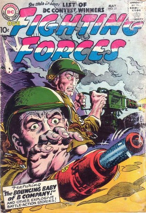 Cover of Our Fighting Forces #21