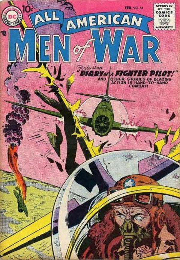 Cover of All-American Men of War #54