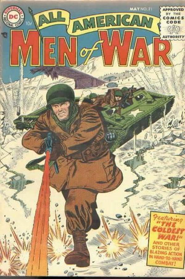 Cover of All-American Men of War #21