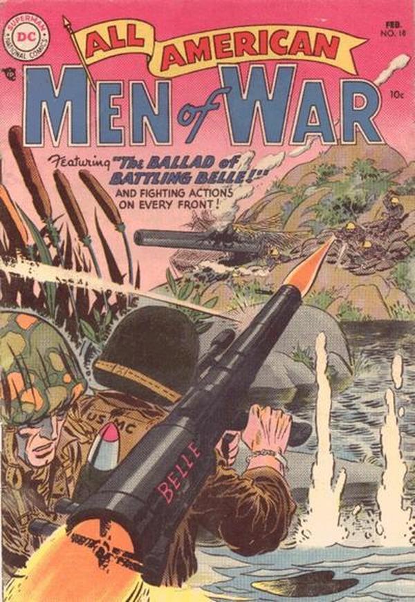 Cover of All-American Men of War #18