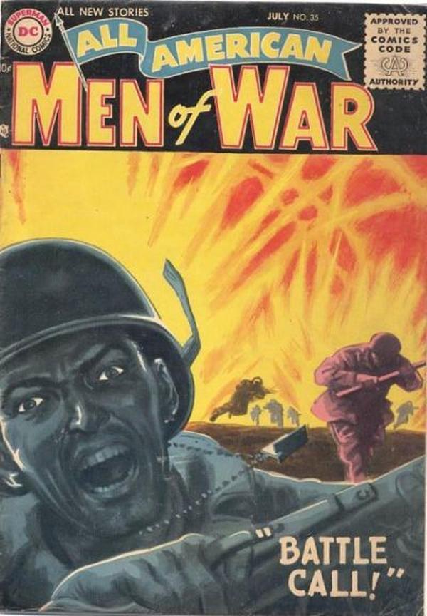 Cover of All-American Men of War #35
