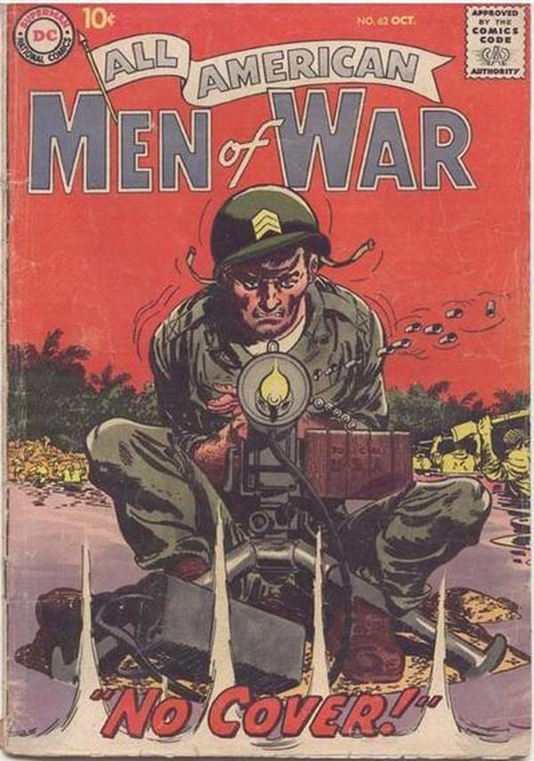 Cover of All-American Men of War #62