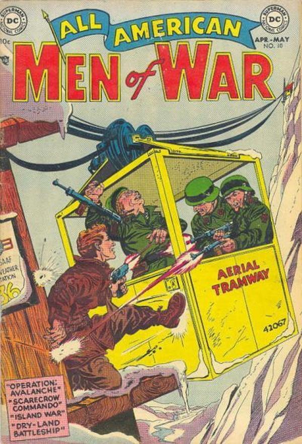 Cover of All-American Men of War #10