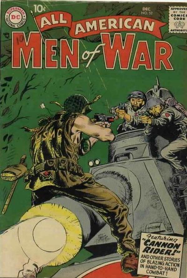 Cover of All-American Men of War #52